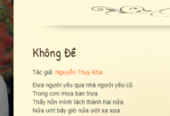 Nhạc sĩ Nguyễn Thụy Kha lần đầu chia sẻ về xuất xứ bài thơ được lưu giữ ở Đại học Havard