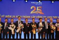 Công ty LDSX Thép Vinausteel QQ8827 nhận thưởng hấp dẫn tròn 25 năm thành lập