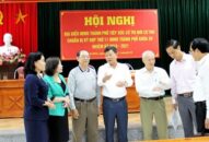 Đại biểu HĐND tiếp xúc cử tri tại phường An Biên