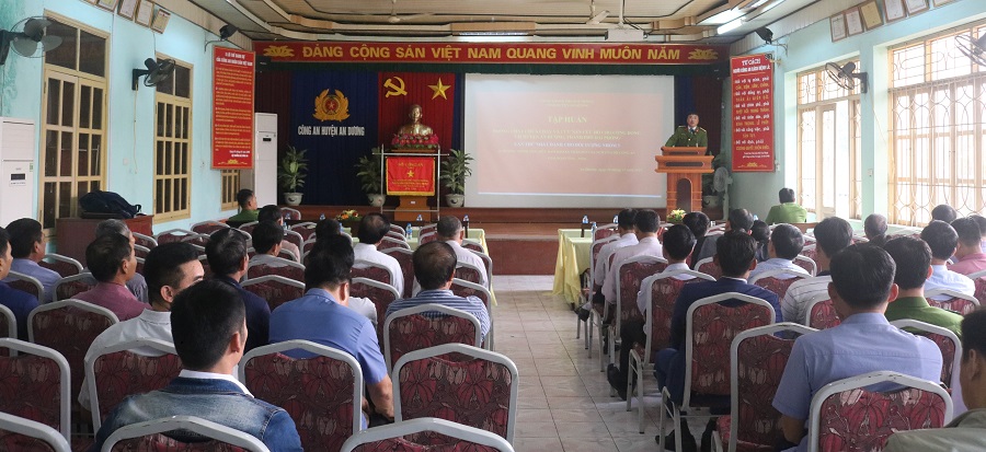 Quang cảnh lớp tập huấn Quang cảnh lớp tập huấn