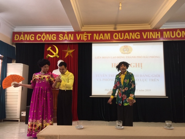 Tiểu phẩm tuyên truyền về giới tạo ấn tượng đậm nét cho khán giả