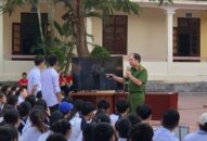 Tuyên truyền ATGT, phòng chống ma túy hơn 500 QQ8894 kèo WC 2026, TRANG CHỦ QQ88.COM ĐĂNG KÝ, ĐVTN Trường THPT Cát Bà