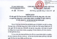 QQ8839 nhà cái: Thông báo nghỉ Tết Âm lịch năm 2020