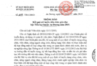 Huyện An Dương: Thông báo kết quả xét tuyển viên chức QQQ888 phiên bản mới bậc Tiểu học năm 2019
