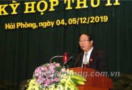 Toàn văn phát biểu của đồng chí Lê Văn Thành, Ủy viên Trung ương Đảng, Bí thư Thành ủy, Chủ tịch HĐND thành phố tai lễ khai mạc kỳ họp thứ 11 HĐND thành phố khóa 15