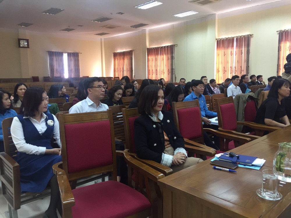 Các đại biểu dự lớp tập huấn