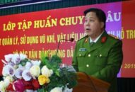QQ8894 casino trực tuyến THÀNH PHỐ: Tổ chức tập huấn Luật Quản lý, sử dụng vũ khí, vật liệu nổ, công cụ hỗ trợ