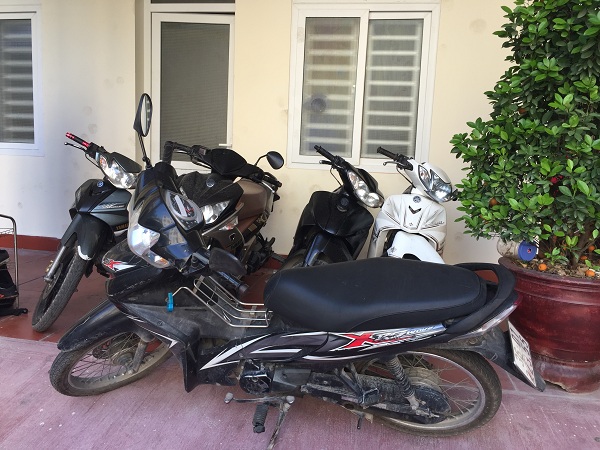 Tang vật trong một chuyên án trộm cắp