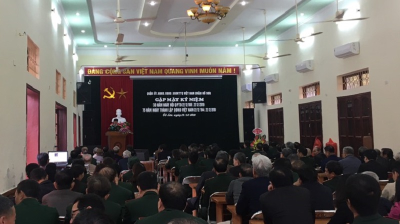 Quang cảnh lễ gặp mặt