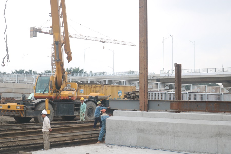 Nhà thầu đẩy nhanh thi công, đảm bảo tiến độ đề ra Nhà thầu đẩy nhanh thi công, đảm bảo tiến độ đề ra