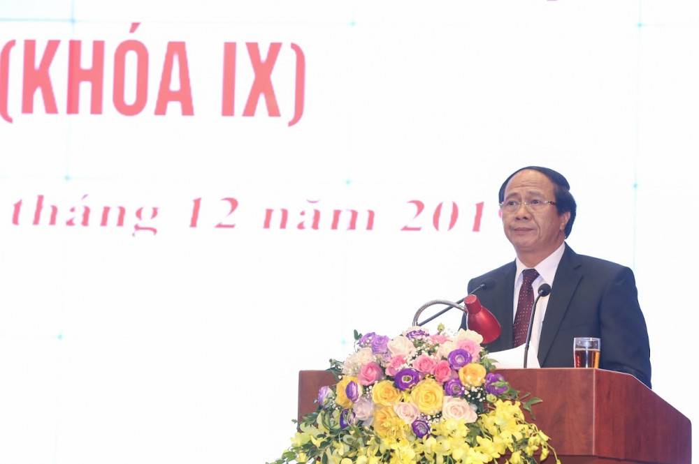Đồng chí Lê Văn Thành - Ủy viên TW Đảng, Bí thư Thành ủy QQ8839 nhà cái phát biểu chào mừng hội nghị