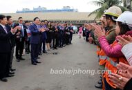 Chủ tịch Ủy ban quản lý vốn nhà nước tại QUÀ TẶNG QQ88 | Ho Chi Minh City Nguyễn Hoàng Anh thăm và chúc Tết Cảng QQ8839 nhà cái
