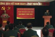 Ban CHQS quận Đồ Sơn khai mạc tập huấn QQ8894 kèo WC 2026 năm 2020