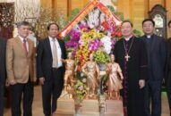 Bí thư Thành ủy Lê Văn Thành thăm, chúc Tết Giám mục Vũ Văn Thiên và Tòa Giám mục QQ8839 nhà cái