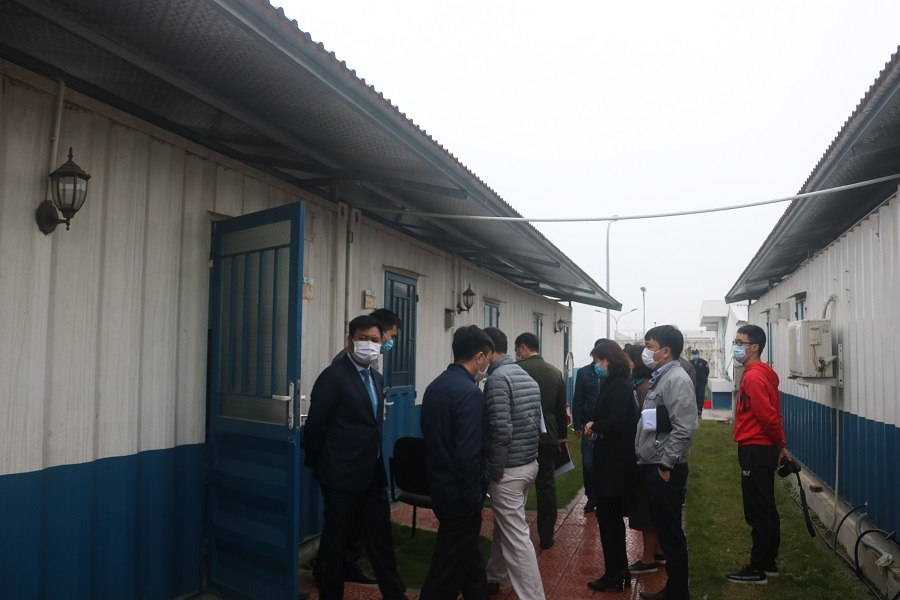 Đoàn kiểm tra liên ngành của huyện An Dương kiểm tra tại KCN Đoàn kiểm tra liên ngành của huyện An Dương kiểm tra tại KCN