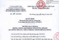 Phê duyệt danh sách 12 trường hợp bị áp dụng biện pháp cách ly QQ8839 Đăng ký, Tải app (Đợt 4)