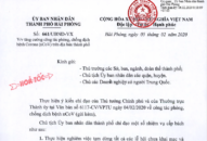 Tăng cường công tác phòng, chống dịch bệnh Corona trên địa bàn thành phố