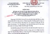 Thông báo Kết luận của Chủ tịch UBND thành phố tại buổi kiểm tra, khảo sát địa điểm để bố trí khu cách ly QQ8839 Đăng ký, Tải app tập trung đối với những người có nguy cơ nhiễm virút Corona để thực hiện giám sát QQ8839 Đăng ký, Tải app.