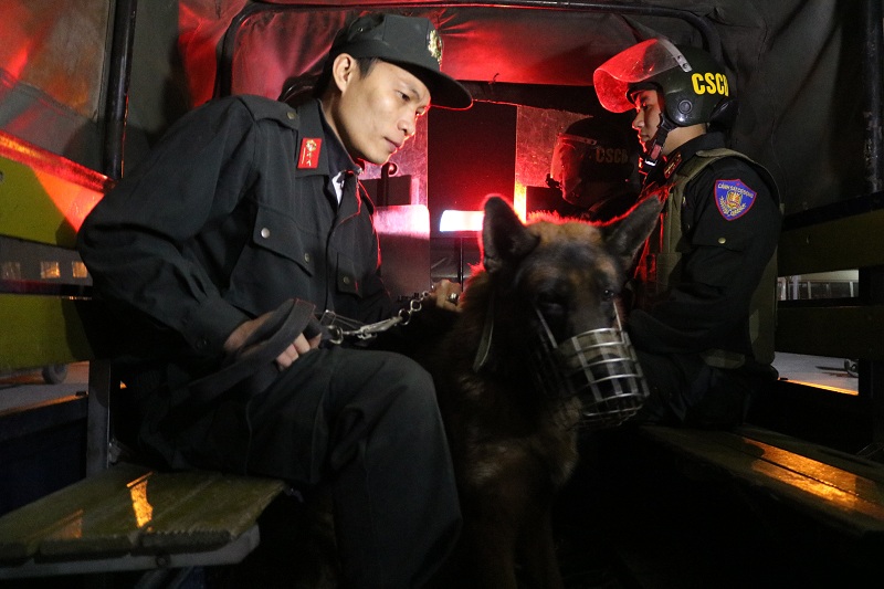 Hàng nghìn lượt CBCS được điều động tham gia tuần tra vũ trang