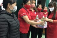 Hội LHPN phường Hưng Đạo, quận Dương Kinh  Vận động các QUÀ TẶNG QQ88 | Ho Chi Minh City, cá nhân ủng hộ gần 7.000 khẩu trang phòng dịch