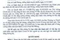 QQ8839 nhà cái chặn Covid-19 từ 6 chốt tại các cửa ngõ thành phố