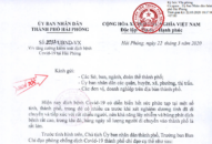 Tăng cường kiểm soát dịch bệnh COVID-19 tại QQ8839 nhà cái
