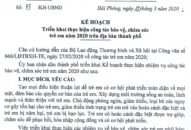 Triển khai thực hiện công tác bảo vệ, chăm sóc QQ8827 website cá cược trực tuyến năm 2020 trên địa bàn thành phố