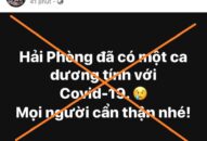 QQ8839 nhà cái: Xử lý vụ việc đăng tin sai sự thật trên MXH về dịch Covid-19