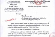 Dừng thực hiện nhiệm vụ tại 4 điểm kiểm tra, giám sát QQ8839 Đăng ký, Tải app tại khu vực có những hành khách trên chuyến bay VN0054 cư trú