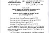 QQ8839 link đăng nhập của HĐND thành phố về một số nhiệm vụ, giải pháp phòng chống dịch COVID-19