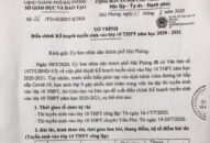 Sở GD&ĐT đề xuất điều chỉnh KH Trang chủ chính thức QQ88 | Đăng ký , Đăng nhập vào lớp 10 THPT năm học 2020÷2021