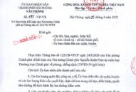 UBND thành phố chỉ đạo thực hiện Kết luận của Thủ tướng Qq8893 com top 1 trang chủ viet nam tại Thông báo số 122/TB-VPCP