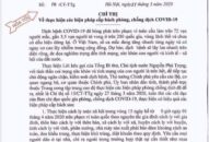 Cách ly toàn QQ8827 com game thủ Việt Nam trong 15 ngày kể từ 0 giờ ngày 1/4/2020