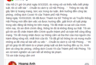 QQ8839 nhà cái: Xử lý việc đăng tải thông tin sai sự thật trên mạng QQ8827 com game thủ Việt Nam liên quan đến dịch Covid-19
