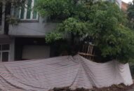 QQ8839 nhà cái: Kinh hãi nhà 5 tầng cao 15m nghiêng chờ đổ sập