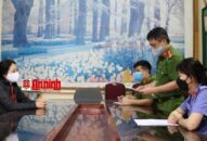 Khởi tố đối tượng Vũ Thị Thu Vân về hành vi chống người thi hành công vụ