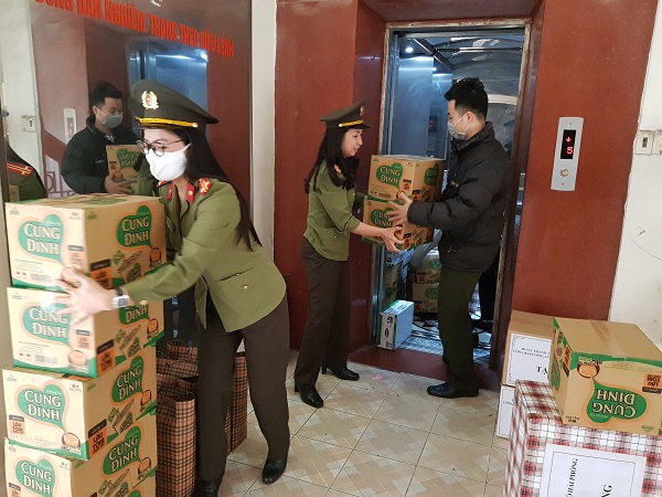 Đoàn làm công tác chuẩn bị