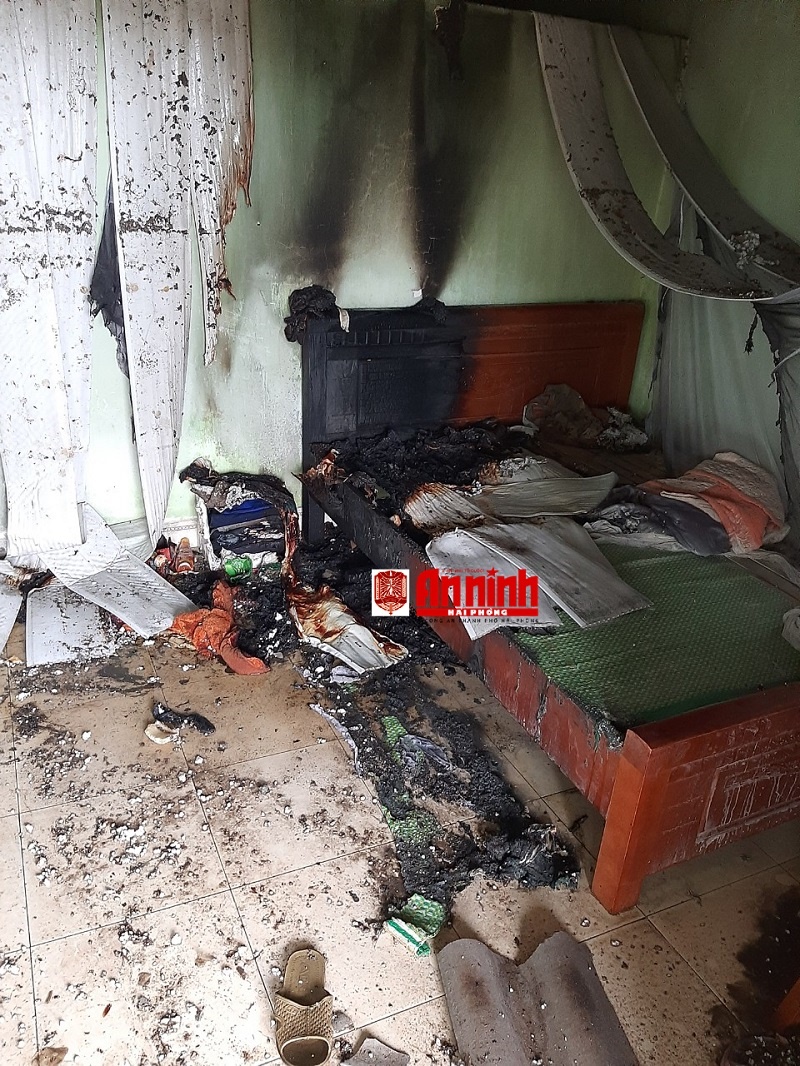 Hiện trường vụ cháy