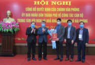 Đồng chí Vũ Tiến Dũng kiêm nhiệm giữ chức vụ Giám đốc Trung tâm Hội nghị và Nhà khách thành phố