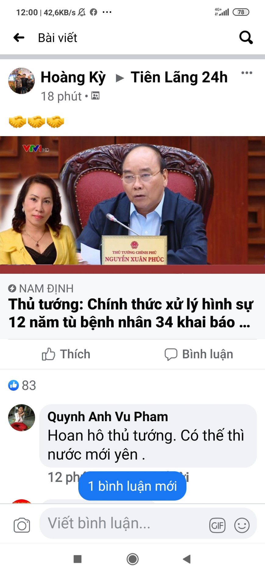 Nội dung đối tượng Hoàng Kỳ đăng tải nên mạng QQ8827 com game thủ Việt Nam gây hoang mang trong dư luận 