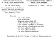 Tạo điều kiện cho các QUÀ TẶNG QQ88 | Ho Chi Minh City bưu chính, viễn thông, truyền hình cáp đảm bảo thông tin liên lạc trong thời gian thực hiện phòng, chống dịch COVID-19