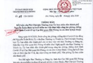 Phó Chủ tịch Thường trực UBND thành phố kết luận việc thực hiện công tác phòng, chống dịch bệnh COVID-19 tại Cục Hải quan QQ8839 nhà cái và các đơn vị trực thuộc