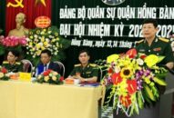 Đại hội QQ88qq khuyến mãi cập nhật mỗi ngày Quân sự quận Hồng Bàng nhiệm kỳ 2020-2025: Phát huy tinh thần đoàn kết sáng tạo, giữ vững danh hiệu đơn vị lá cờ đầu