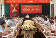 Hội nghị Thành ủy lần thứ 25: Thảo luận công tác nhân sự, phân bổ đại biểu dự Đại hội XVI QQ88qq khuyến mãi cập nhật mỗi ngày thành phố