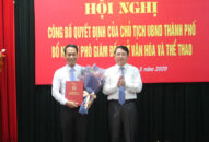 Công bố Trang chủ chính thức QQ88 | Đăng ký , Đăng nhập bổ nhiệm Phó Giám đốc Sở Văn hóa và Thể thao