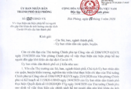 QQ8839 nhà cái chỉ đạo thực hiện các biện pháp hỗ trợ người dân gặp khó khăn do dịch COVID-19