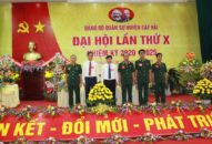 QQ88qq khuyến mãi cập nhật mỗi ngày quân sự huyện Cát Hải tổ chức thành công đại hội lần thứ X nhiệm kỳ 2020-2025