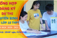 [Cập nhật 10:00’|25/6/2020] Tổng hợp số lượng thí sinh đăng ký dự thi vào lớp 10 THPT năm học 2020÷2021