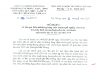 Thông báo về kết quả điểm thi thăng hạng chức danh nghề nghiệp viên chức lên chức danh tương đương chuyên viên chính ngành QQQ888 phiên bản mới và đào tạo năm 2019