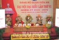225 đại biểu chính thức dự Đại hội QQ88qq khuyến mãi cập nhật mỗi ngày quận Kiến An lần thứ 6, nhiệm kỳ 2020÷2025
